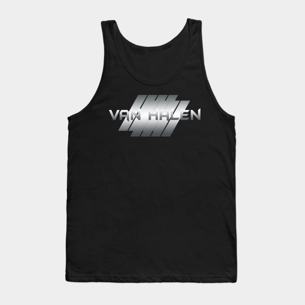 Metallic illustration Van Halen Tank Top by theStickMan_Official